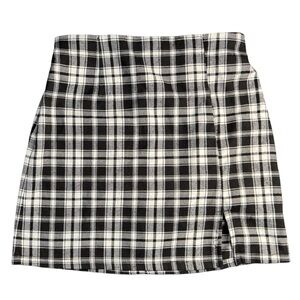 Art Class | Black and White Soft Mini Pencil Skirt, Girl’s Size Medium (7/8)